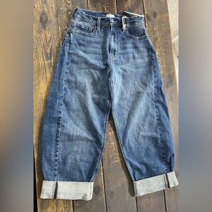 Blue By Artemis Cuffed Barrel Jean - Size 0P